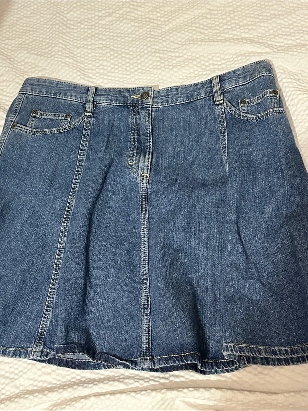 Ideology Jean Skirt,12